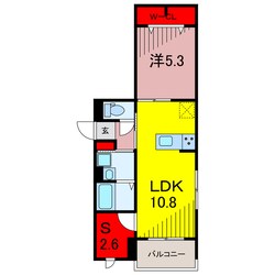 グラナーデ六町Ⅱの物件間取画像